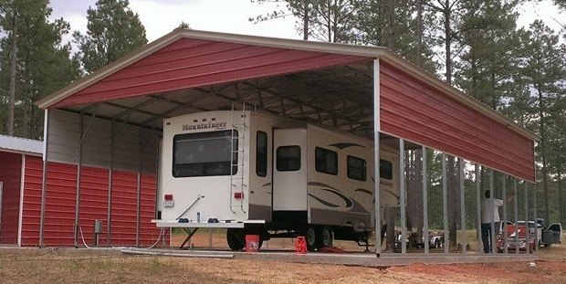 Vertical Roof RV Cover